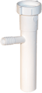 Plastic 1-1/2DC x5/8 Branch Tail