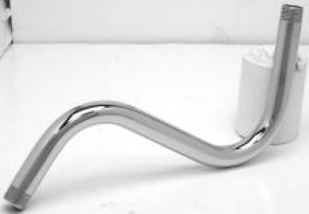 8" "S" Shaped Shower Arm