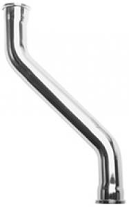1-1/2 Chrome Offset Connector