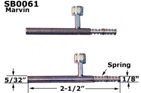 Knob, Bolt and Spring Assy