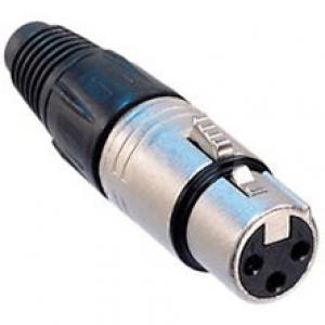 2 Conductor XLR 3 Pin Female