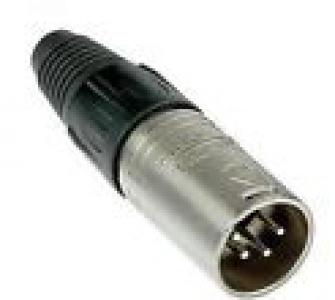 2 Conductor XLR 3 Pin Male