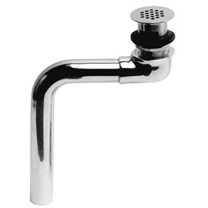 1-1/4" Chrome Offset Grid Drain