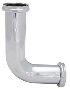 5"x7" Chrome Closet Flush Ell