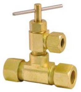 3/8x3/8x1/4 Compression Tee Valv