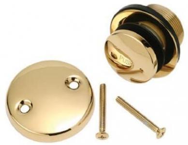 Brass Tip Toe Tub Drain Kit