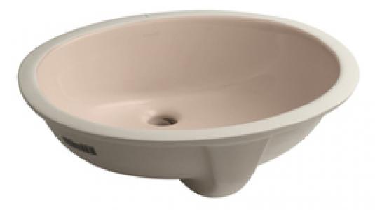 17x14 Blush Pink Bathroom Sink