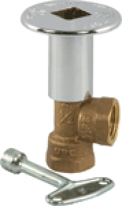 1/2" Angle Log Lighter Valve