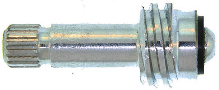 19C West Brass Cold Stem