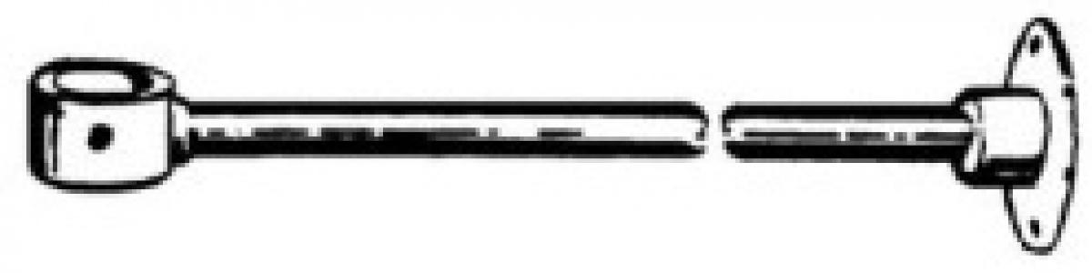 A4005 8" Ceiling or Wall Support
