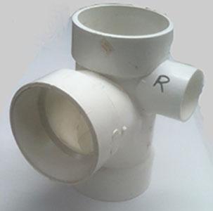 4x2 DWV RH Side Outlet TY