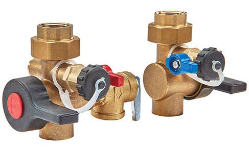 Tankless Heater Valve Set