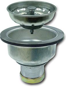 Deluxe SS Basket Strainer