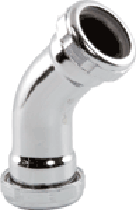 1-1/4 45* Chrome Repair Elbow