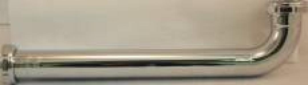 1-1/4x12 Chrome SJ Waste Arm