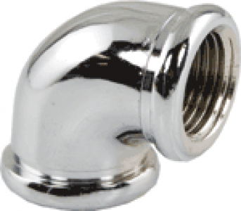 1/2 Chrome 90* Ell