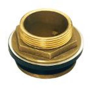 2"x 1-1/2" Brass Closet Spud