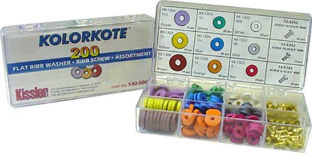 200 Pc Flat Washer Kit