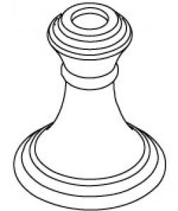 Kohler CP Handle Bell