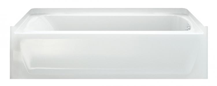 16 White RH Deep Bathtub