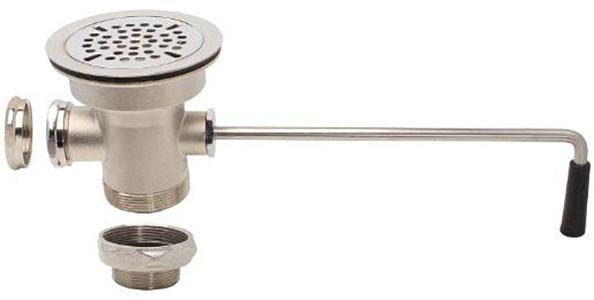 Twist Lever Drain 3-1/2x1-1/2