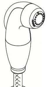 Moen Hose & Sprayer Head