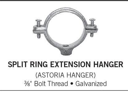 3/4" Galv.Split-Flange