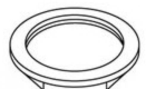 Kohler 2" Flush Valve Nut
