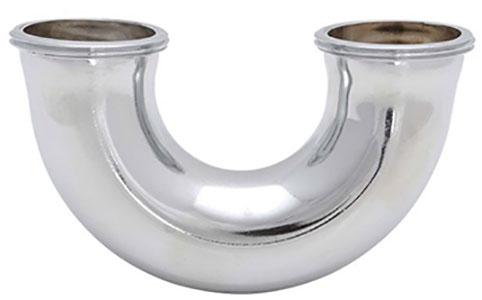 1-1/2" 17GA Low Inlet J Bend