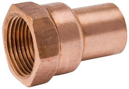 1" Copper Female Fitting Adapt