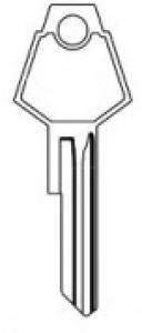 Y152C Chrysler Key Blank