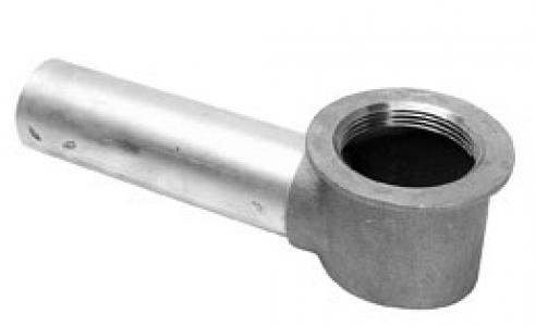 1-1/2" 17 Ga. Bath Waste Shoe