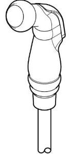 PP SS Side Spray Head & Hose