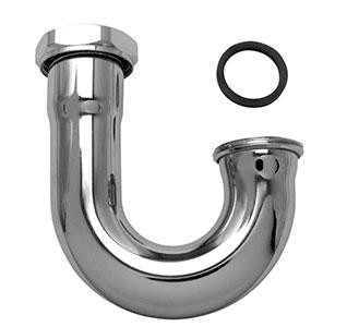1-1/4" 17GA Chrome J-Trap