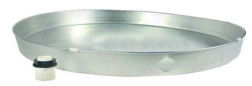 22" Alum Water Heater Drain Pan
