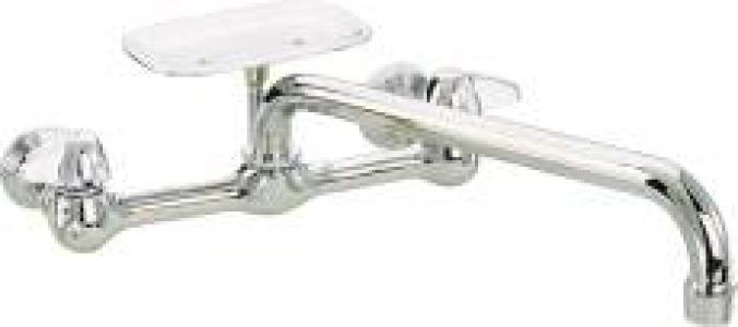 Wall Mount Faucet w/ Soap Dish