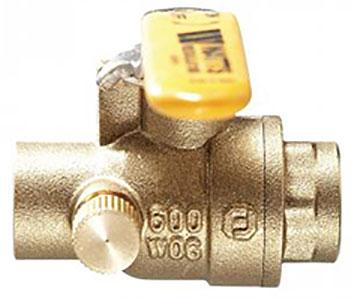 1" 600# CxC FP Valve w/ Drain