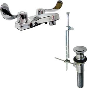 Chrome 2 Handle Lav Faucet
