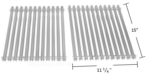 2PK SS Cooking Grate Silver A