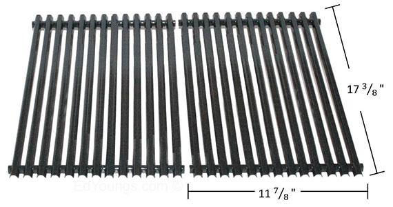 2PK Porcelain Repl Cook Grate