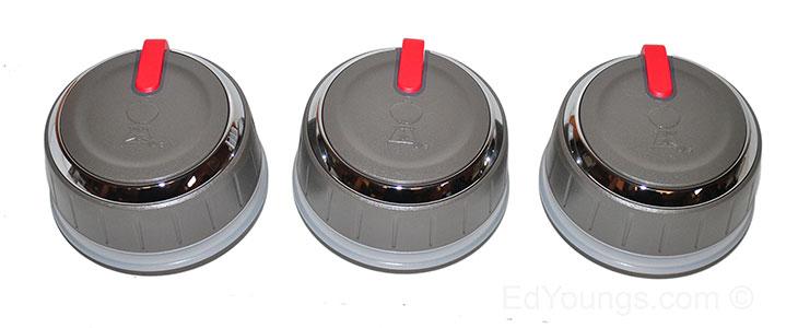 Genesis II LX 3pk Control Knobs
