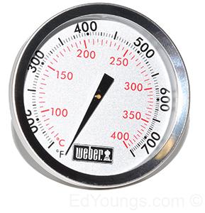 Weber Center Mount Thermometer