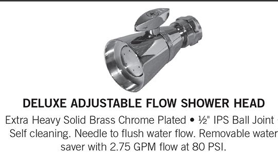2-1/4" Shower Head