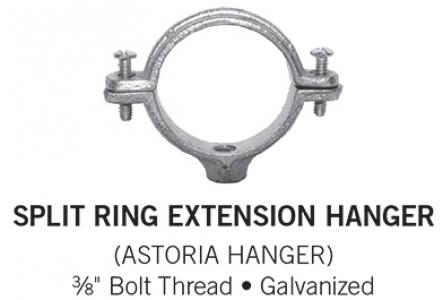 3/8" Split Ring Ext Hanger