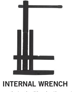 Adjustable Internal Wrench