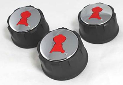 Weber 3 Control Knobs Spirit '13