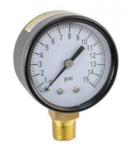 2-1/2" x 60# Air Pressure Gauge