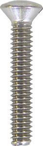 2PK 1/4x1-1/2" SS Overflow Screw