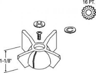 Am Standard Colony Shower Handle