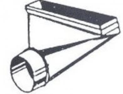 3-1/4x12x6 90* Angle Boot